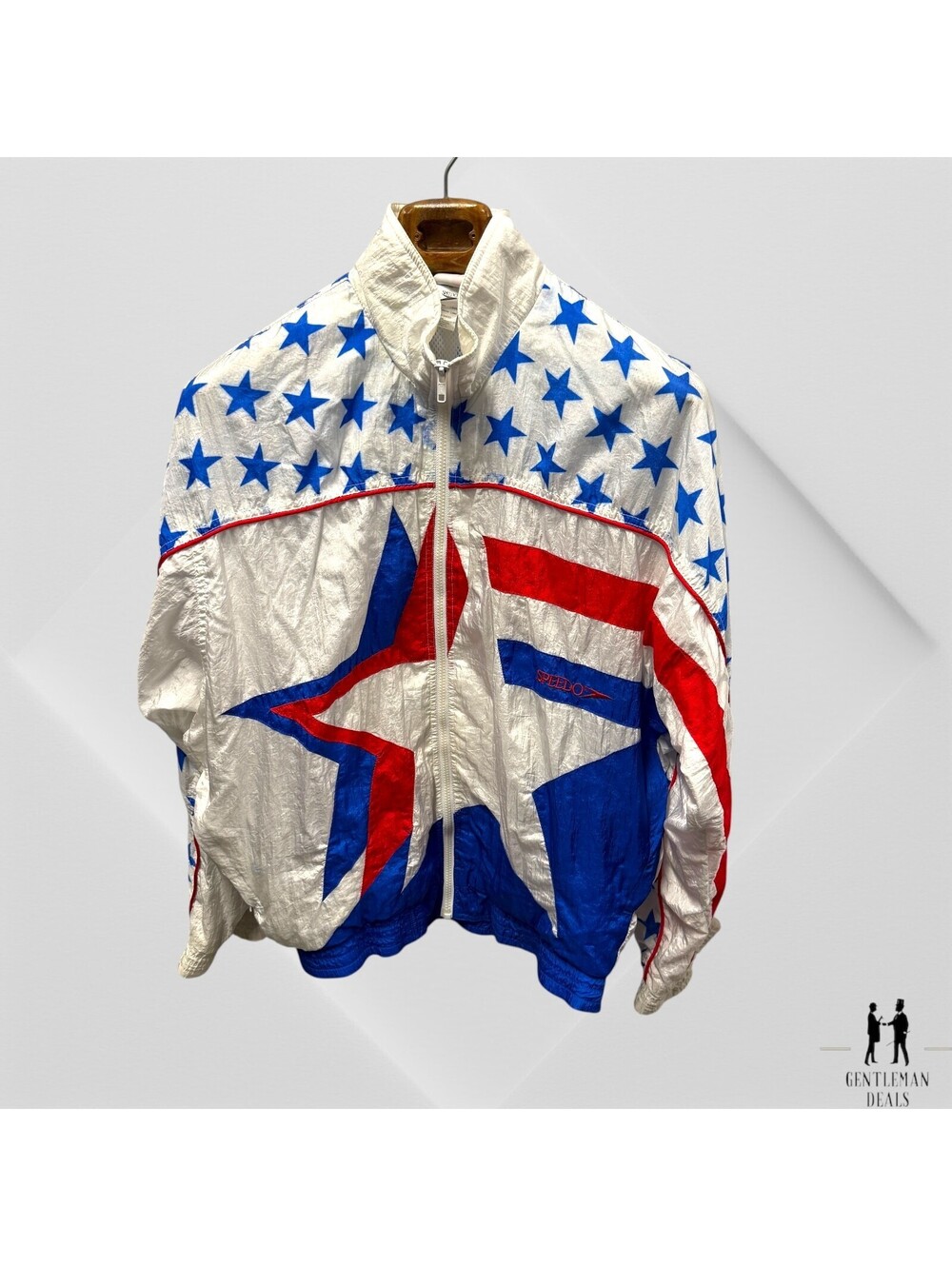 Speedo Swimming Team USA Olympic Atlanta 1996 Official Ceremony Jacket  S 25x30